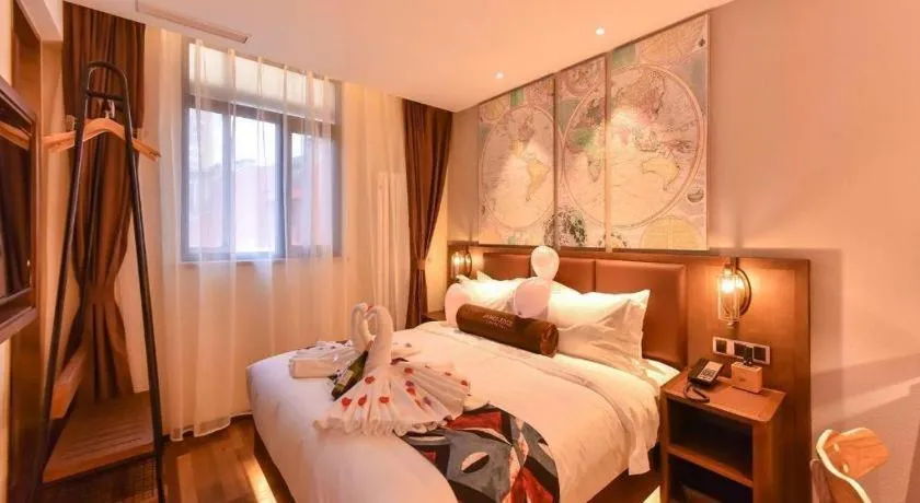 Bed in James Joyce Coffetel·Beijing South Muxiyuan Metro Station