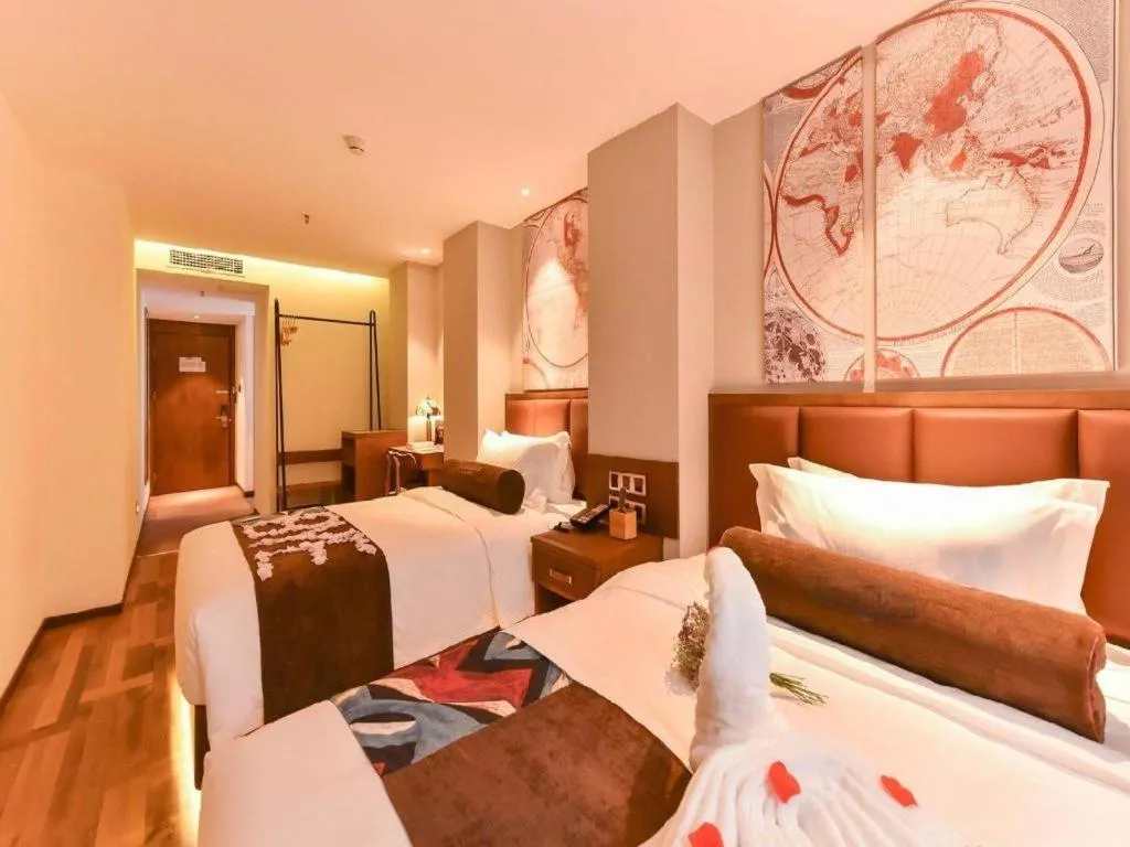 Bed in James Joyce Coffetel·Beijing South Muxiyuan Metro Station