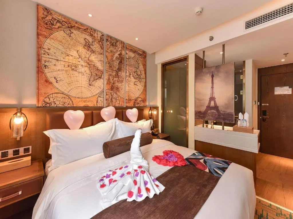 Bed in James Joyce Coffetel·Beijing South Muxiyuan Metro Station