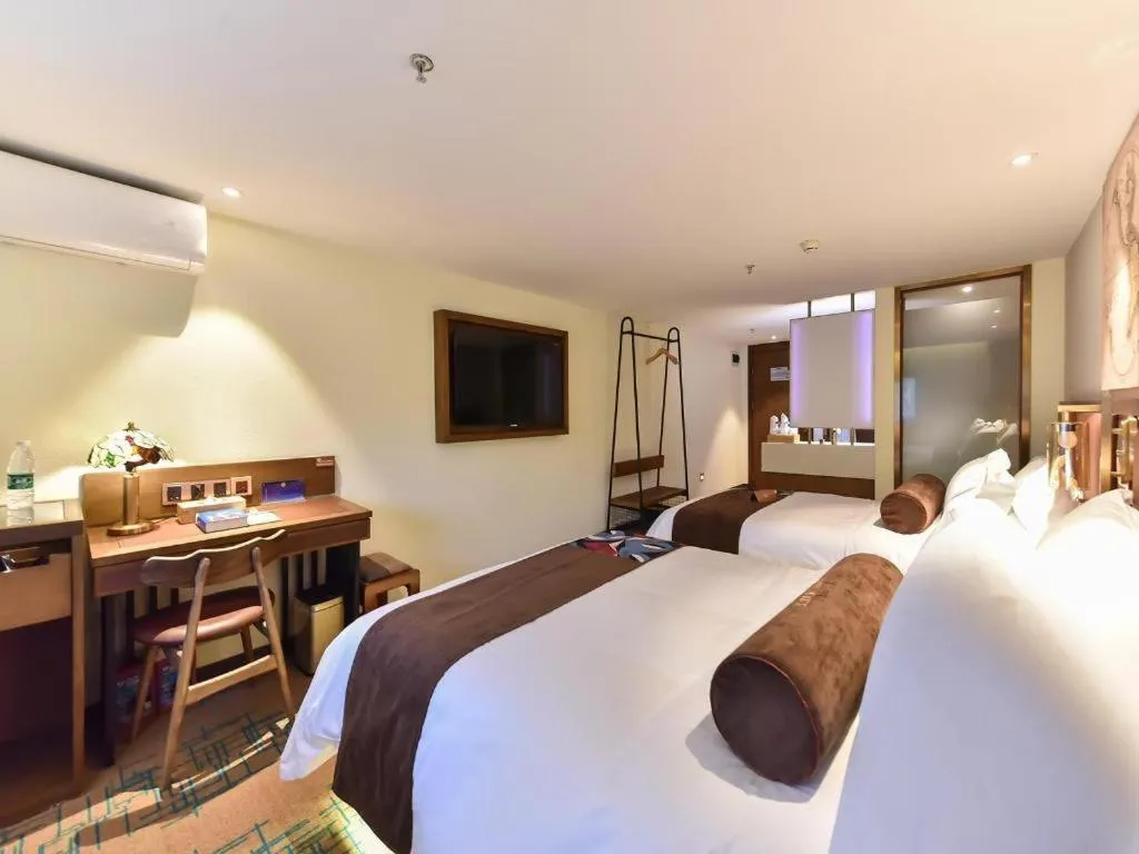 Bed in James Joyce Coffetel·Beijing South Muxiyuan Metro Station