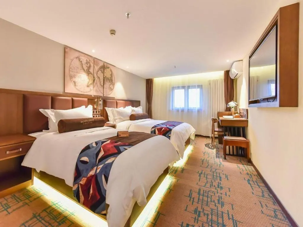 Bed in James Joyce Coffetel·Beijing South Muxiyuan Metro Station