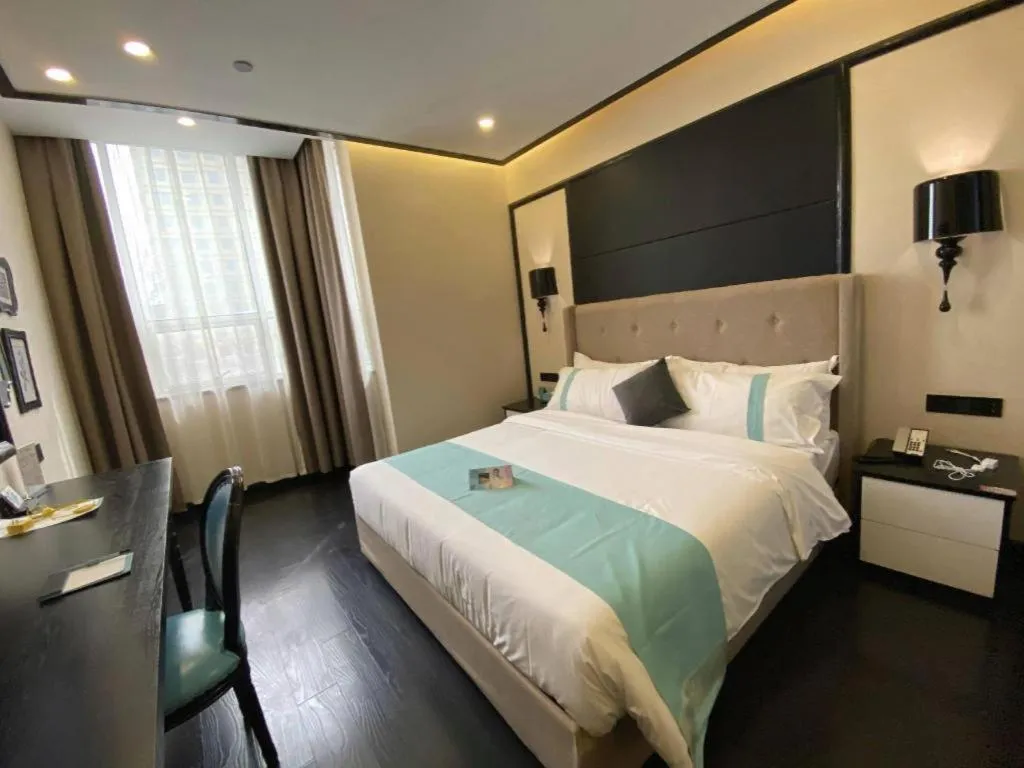 Bed in Xana Hotelle·Lianyungang Donghai