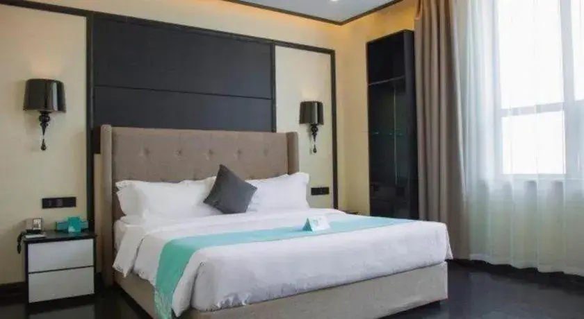 Bed in Xana Hotelle·Lianyungang Donghai Bed in Xana Hotelle·Lianyungang Donghai