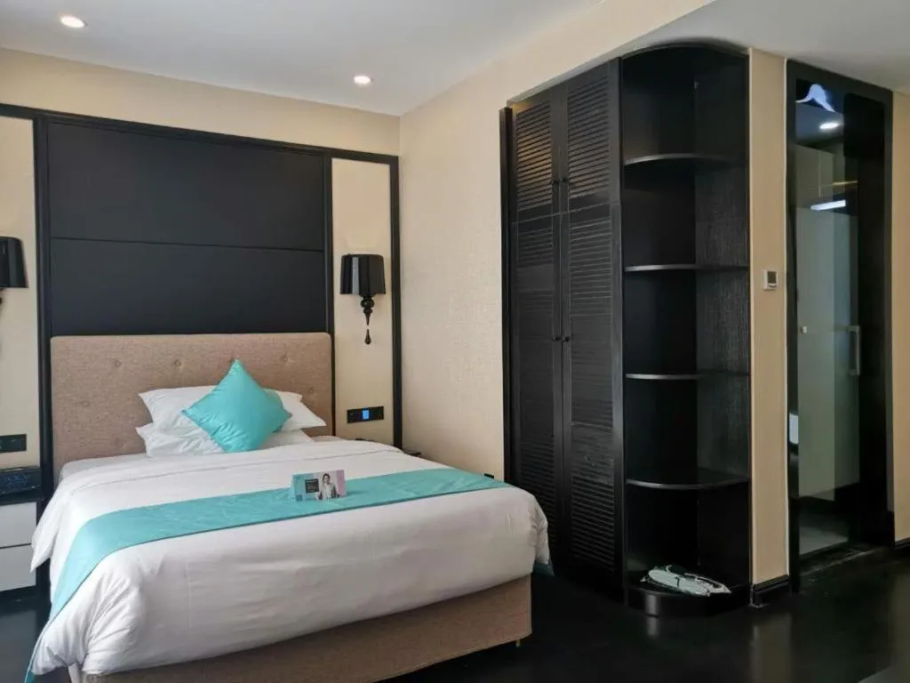 Bed in Xana Hotelle·Lianyungang Donghai