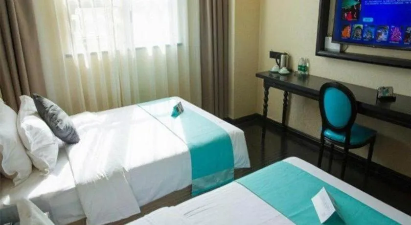 Bed in Xana Hotelle·Lianyungang Donghai