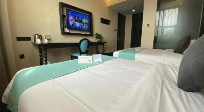 Bed in Xana Hotelle·Lianyungang Donghai