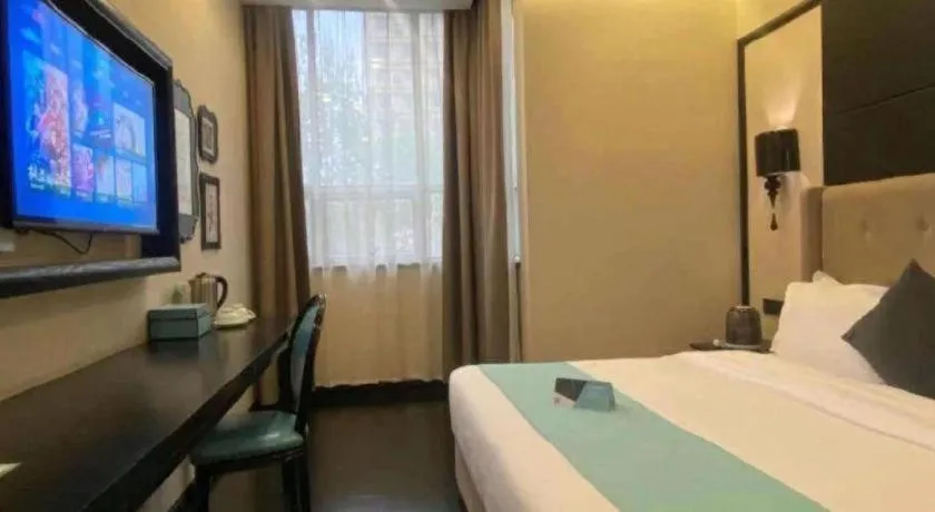 Bed in Xana Hotelle·Lianyungang Donghai