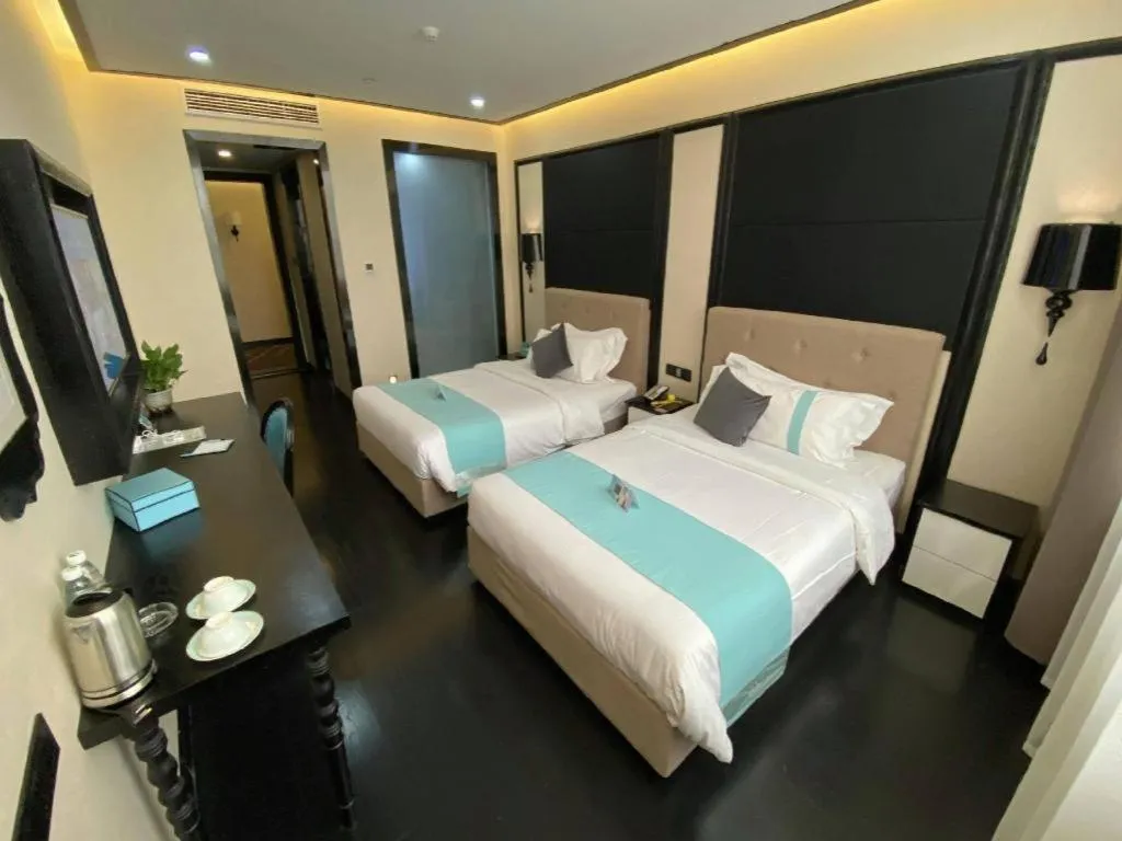 Bed in Xana Hotelle·Lianyungang Donghai