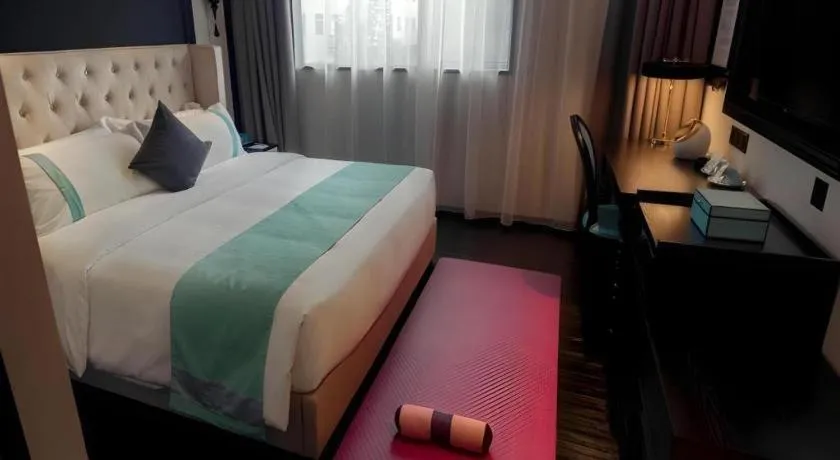 Bed in Xana Hotelle·Lianyungang Donghai