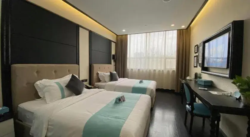 Bed in Xana Hotelle·Lianyungang Donghai Bed in Xana Hotelle·Lianyungang Donghai