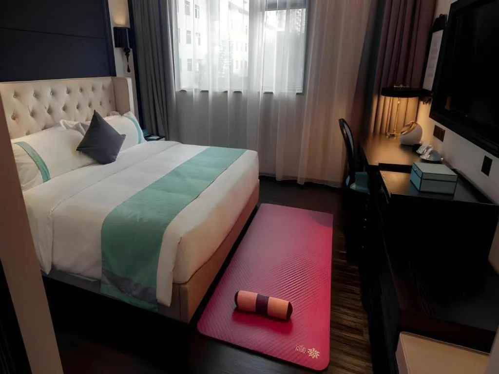 Bed in Xana Hotelle·Lianyungang Donghai