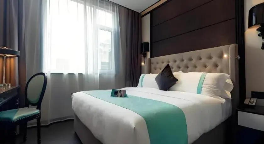 Bed in Xana Hotelle·Lianyungang Donghai Bed in Xana Hotelle·Lianyungang Donghai