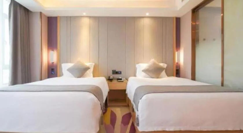 Bed in Lavande Hotel·Jining Party School Building