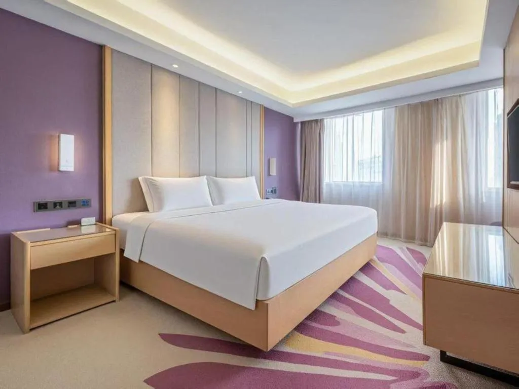 Bed in Lavande Hotel·Jining Party School Building