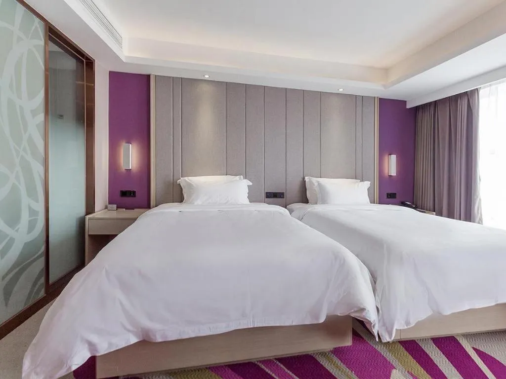 Bed in Lavande Hotel·Jining Party School Building