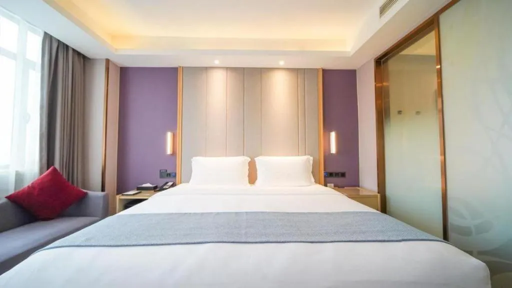 Bed in Lavande Hotel·Jining Party School Building