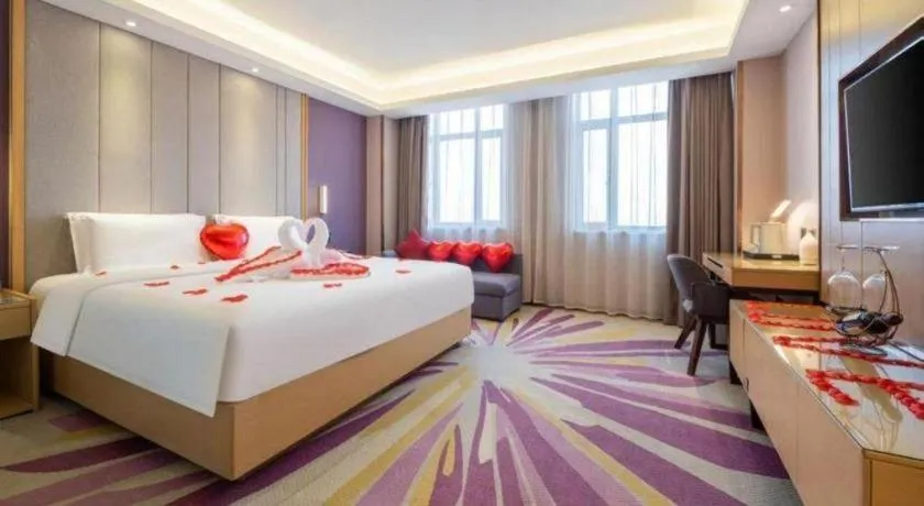 Bed in Lavande Hotel·Jining Party School Building