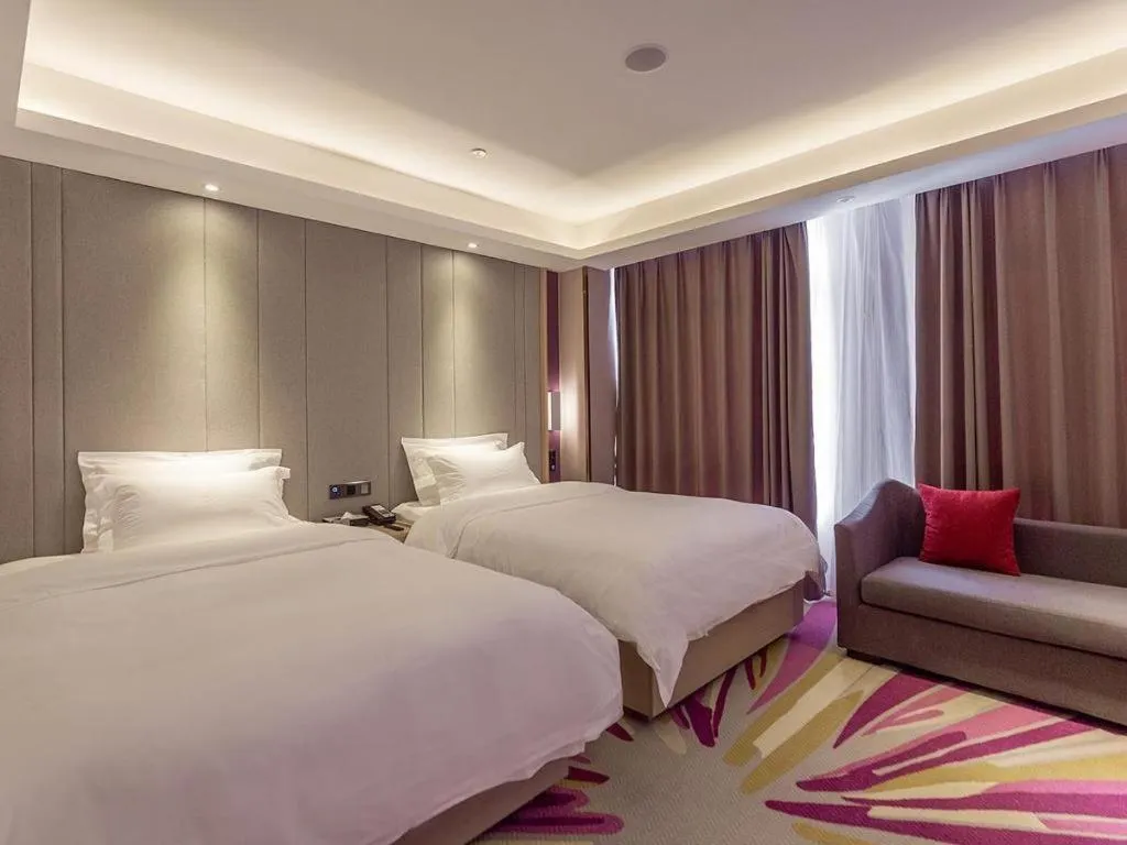 Bed in Lavande Hotel·Jining Party School Building
