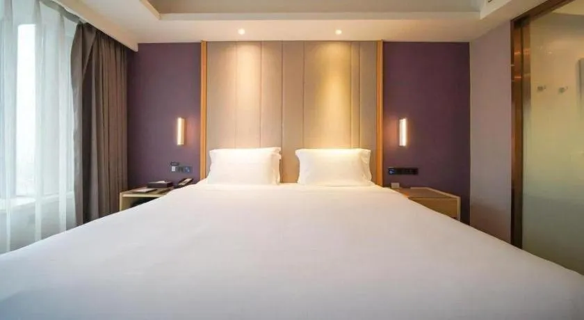 Bed in Lavande Hotel·Jining Party School Building