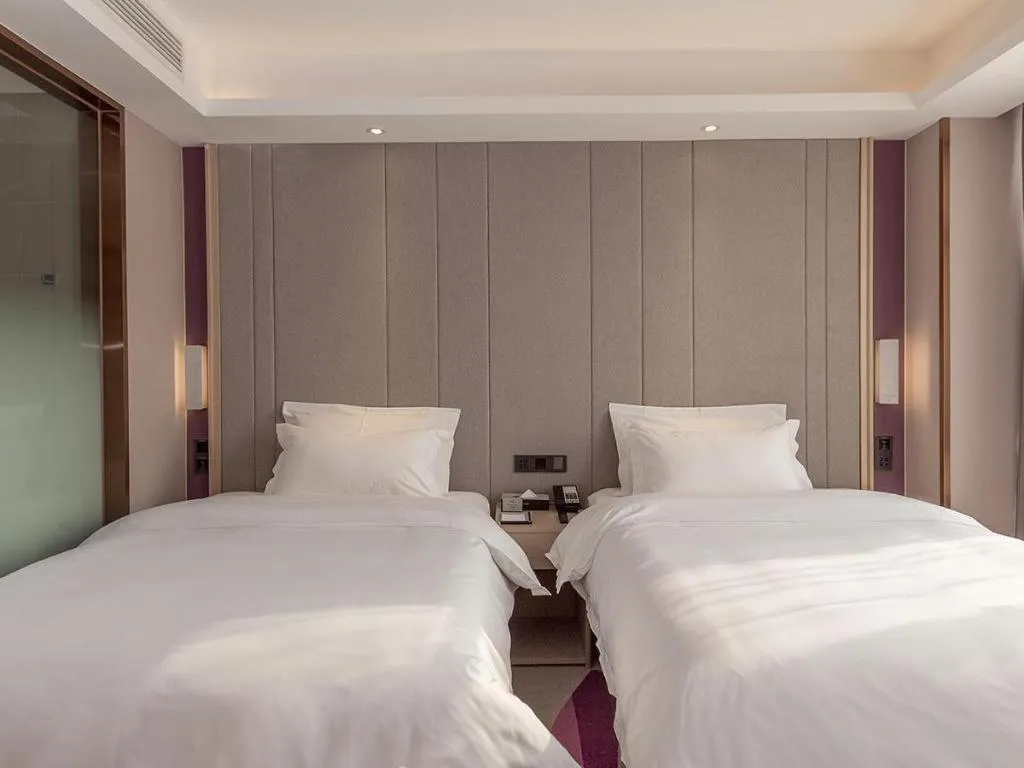 Bed in Lavande Hotel·Jining Party School Building