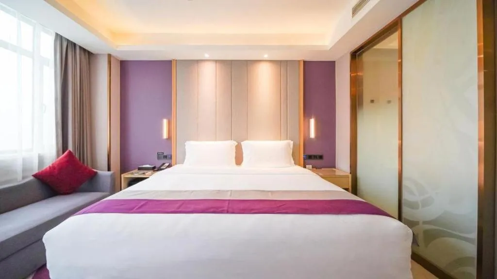 Bed in Lavande Hotel·Jining Party School Building