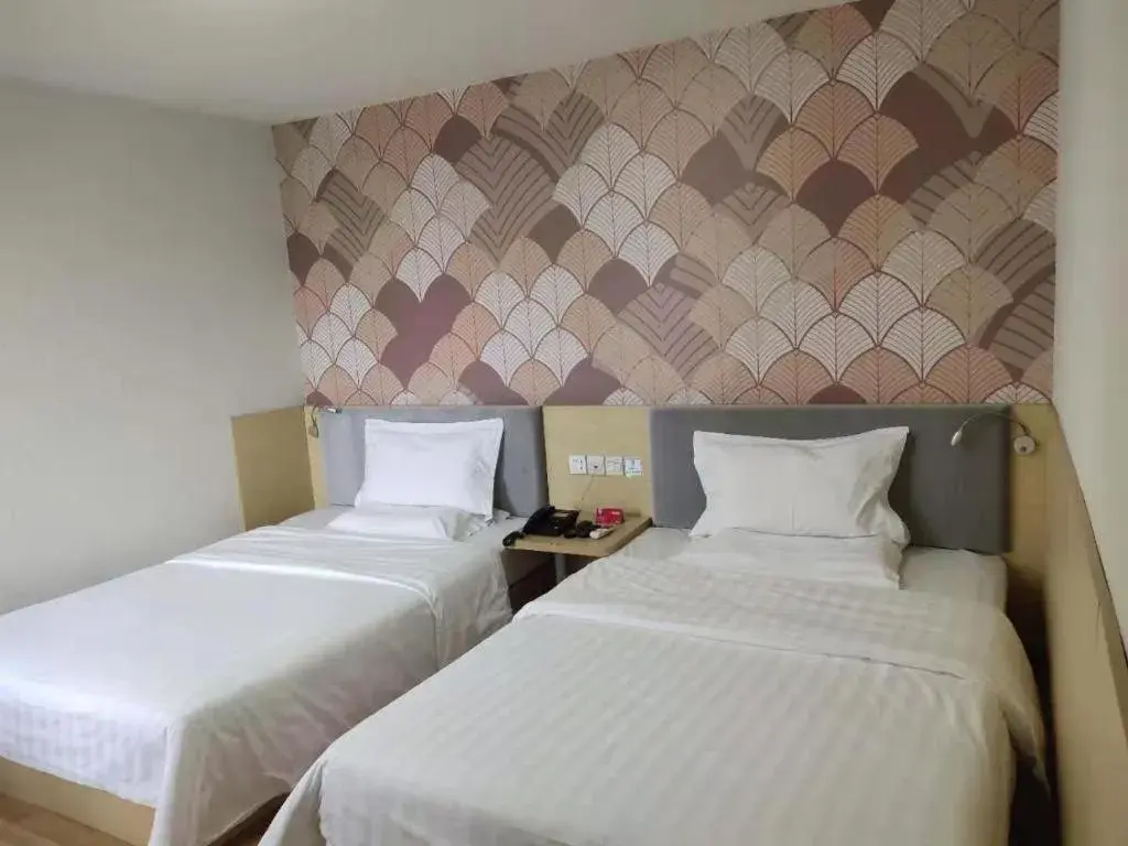 Bed in PAI Hotel·Chengdu Jinsha Museum Metro Station Bed in PAI Hotel·Chengdu Jinsha Museum Metro Station