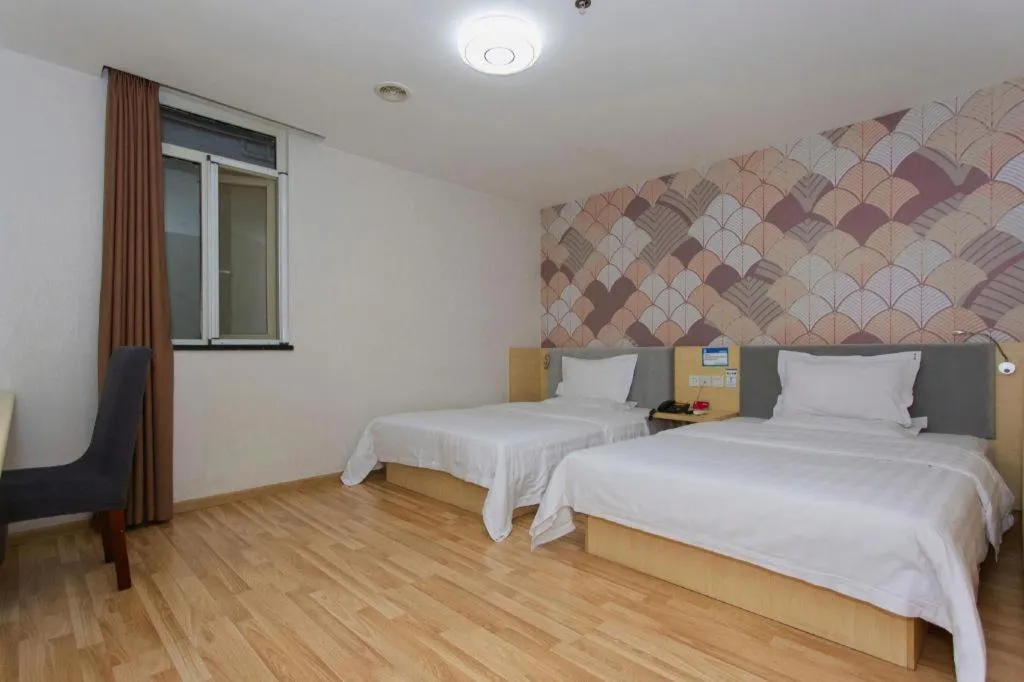 Bed in PAI Hotel·Chengdu Jinsha Museum Metro Station