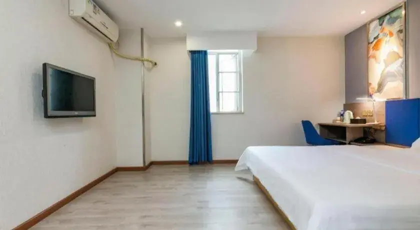 Bed in PAI Hotel·Chengdu Jinsha Museum Metro Station Bed in PAI Hotel·Chengdu Jinsha Museum Metro Station