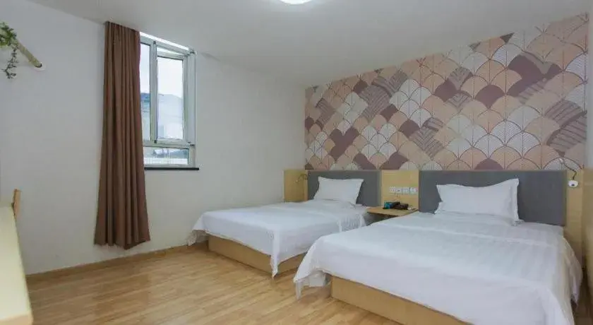 Bed in PAI Hotel·Chengdu Jinsha Museum Metro Station Bed in PAI Hotel·Chengdu Jinsha Museum Metro Station