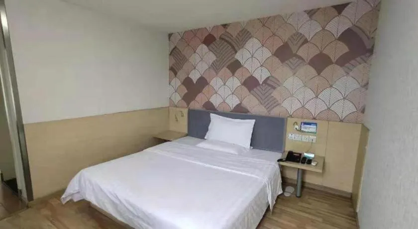 Bed in PAI Hotel·Chengdu Jinsha Museum Metro Station