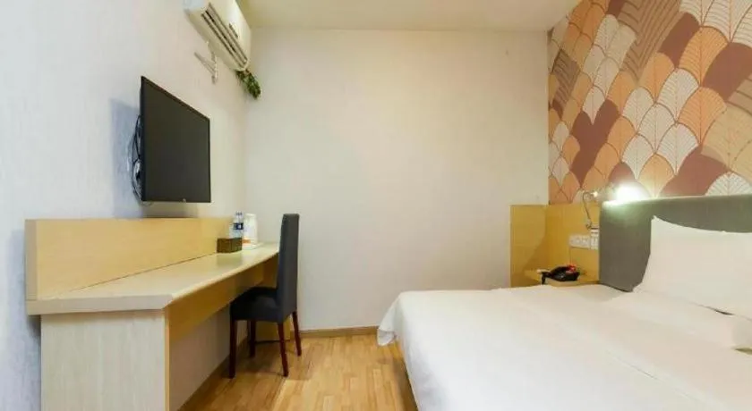 Bed in PAI Hotel·Chengdu Jinsha Museum Metro Station