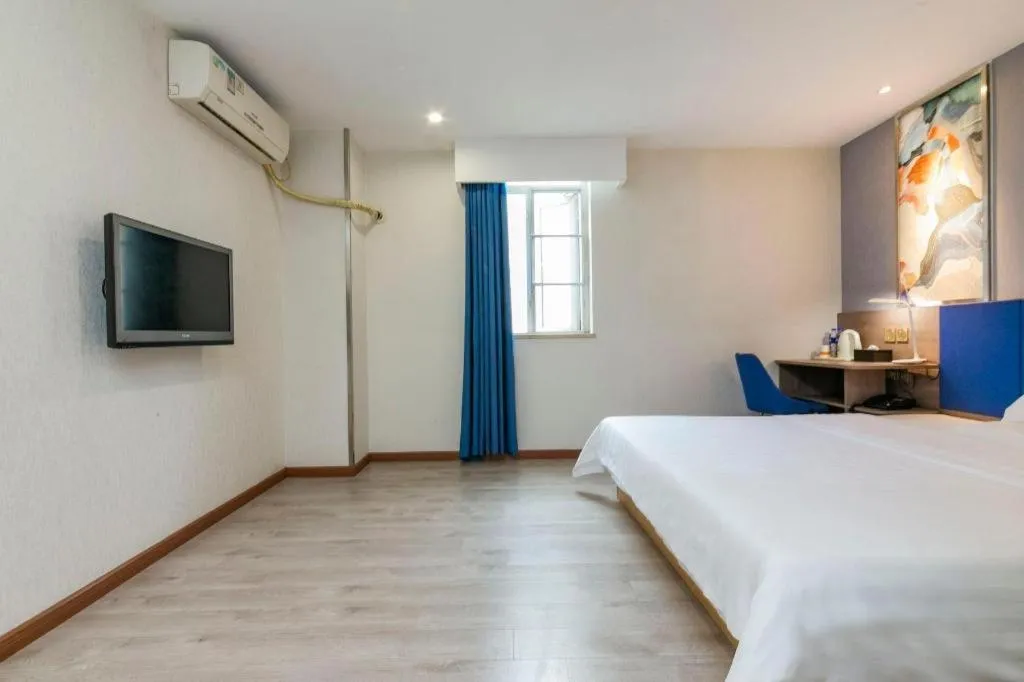 Bed in PAI Hotel·Chengdu Jinsha Museum Metro Station