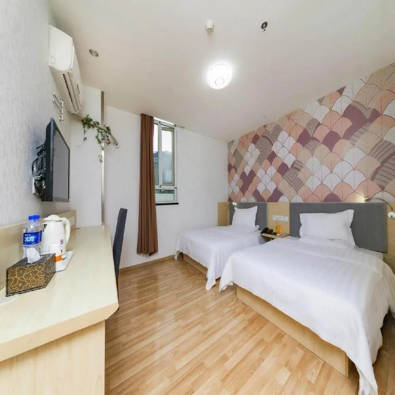 Bed in PAI Hotel·Chengdu Jinsha Museum Metro Station