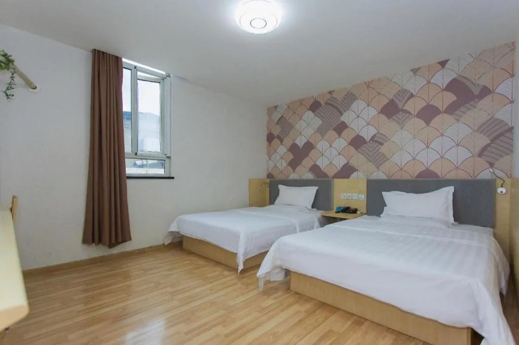 Bed in PAI Hotel·Chengdu Jinsha Museum Metro Station