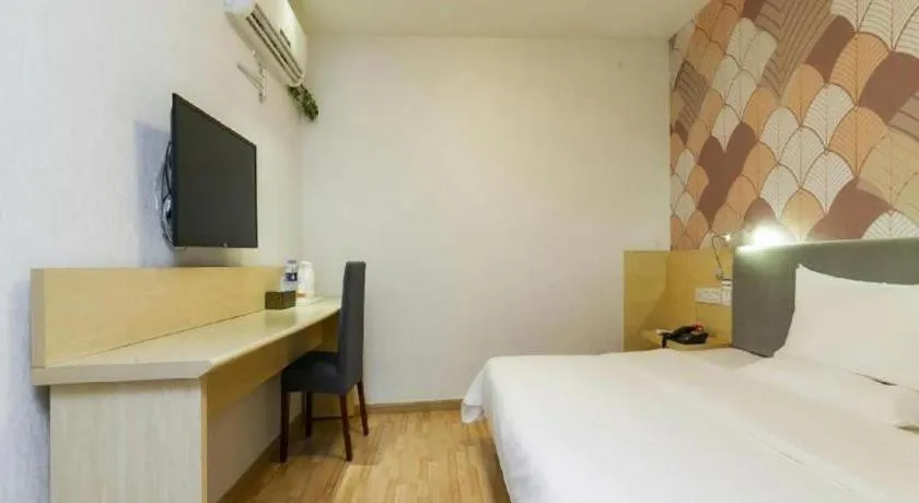 Bed in PAI Hotel·Chengdu Jinsha Museum Metro Station