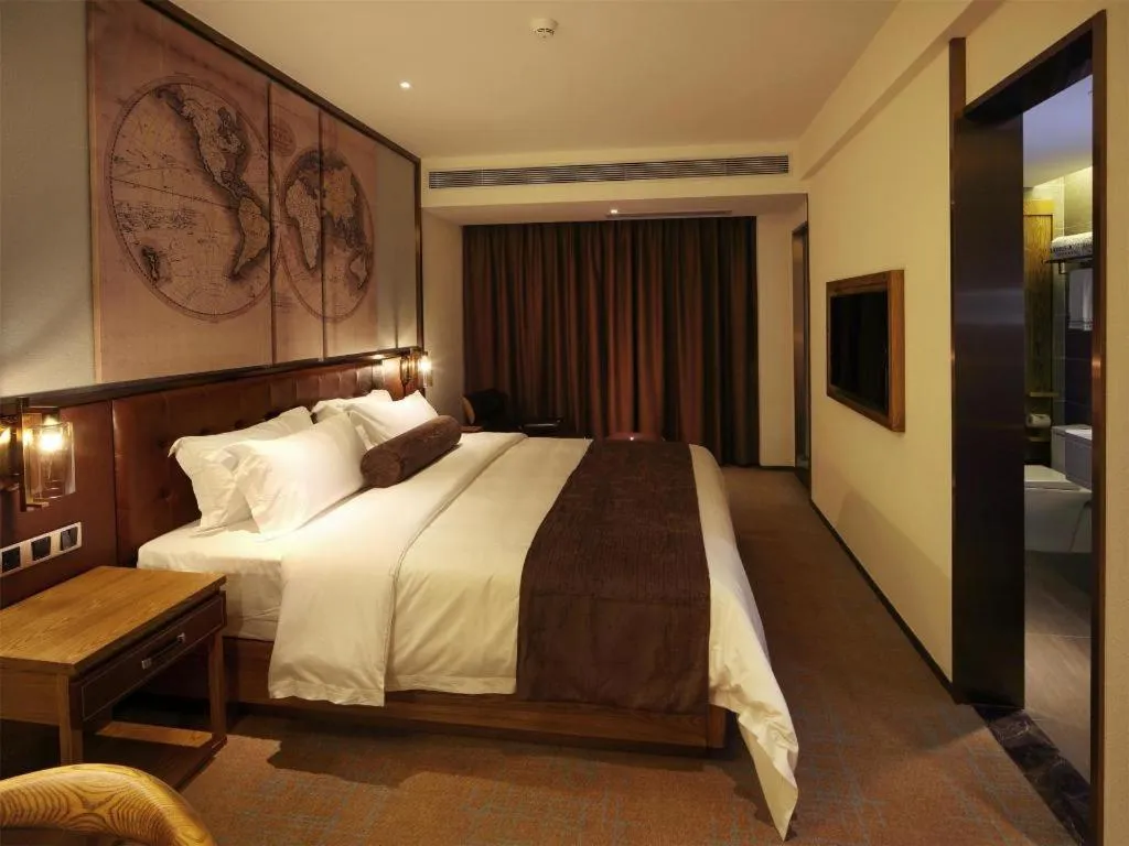 Bed in James Joyce Coffetel·Nannign Shanglin Tongle Road