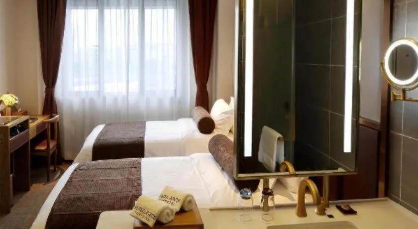 Bed in James Joyce Coffetel·Nannign Shanglin Tongle Road