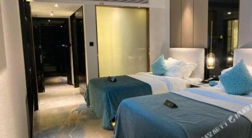 Bed in Xana Deluxe Beijing Guang'anmen Metro Station