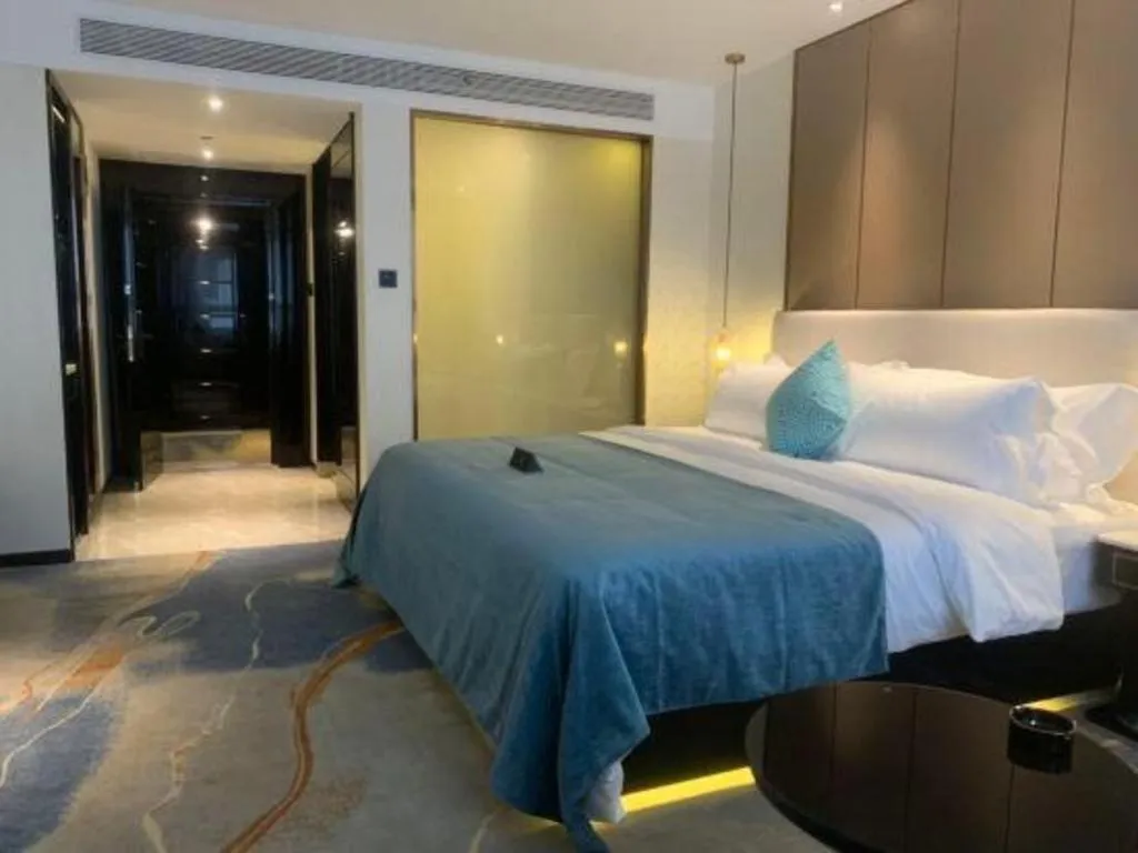 Bed in Xana Deluxe Beijing Guang'anmen Metro Station