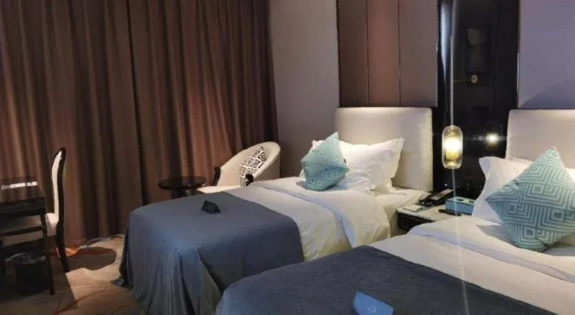 Bed in Xana Deluxe Beijing Guang'anmen Metro Station