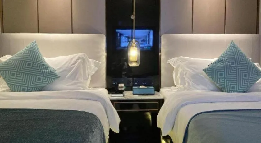 Bed in Xana Deluxe Beijing Guang'anmen Metro Station