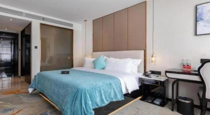 Bed in Xana Deluxe Beijing Guang'anmen Metro Station