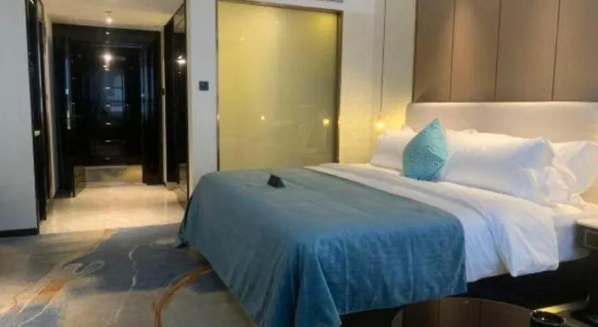 Bed in Xana Deluxe Beijing Guang'anmen Metro Station