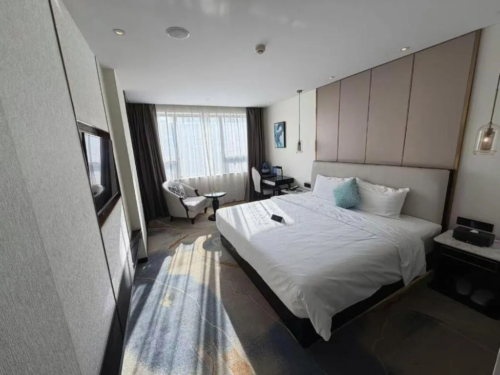 Bed in Xana Deluxe Beijing Guang'anmen Metro Station