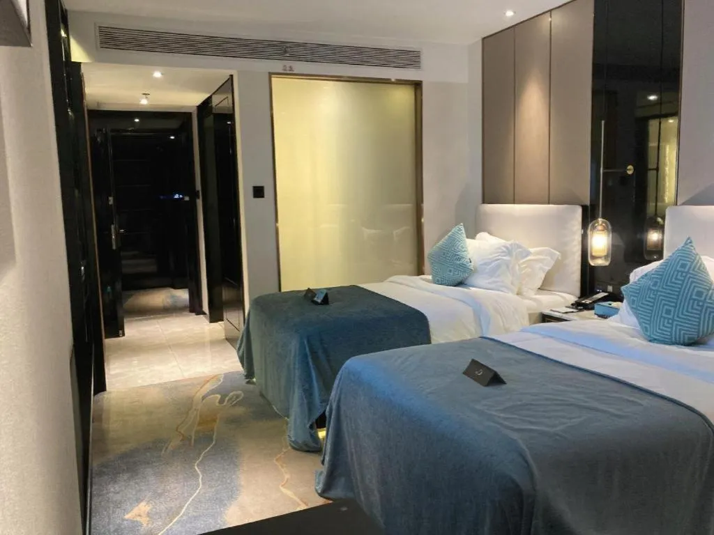 Bed in Xana Deluxe Beijing Guang'anmen Metro Station