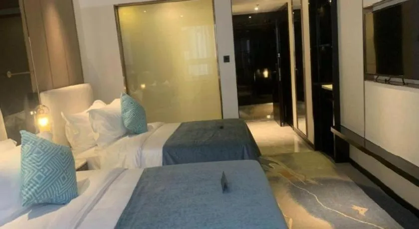 Bed in Xana Deluxe Beijing Guang'anmen Metro Station