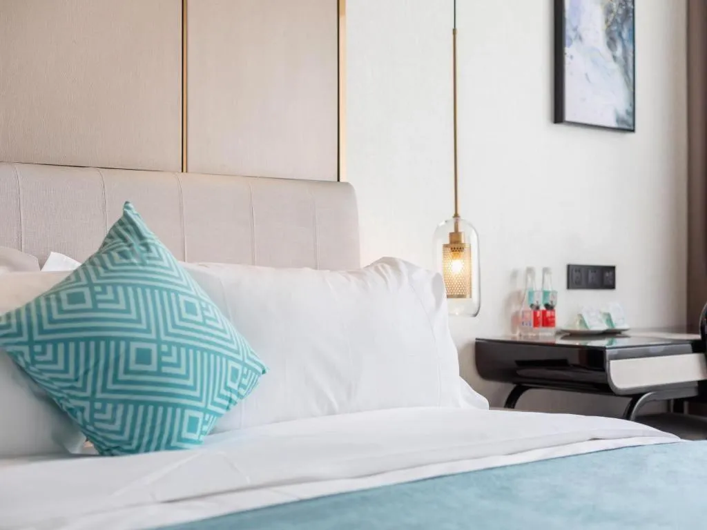 Bed in Xana Deluxe Beijing Guang'anmen Metro Station