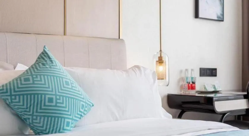 Bed in Xana Deluxe Beijing Guang'anmen Metro Station