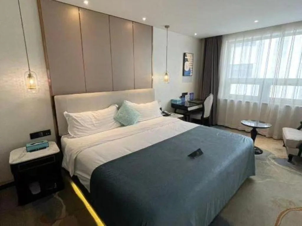 Bed in Xana Deluxe Beijing Guang'anmen Metro Station