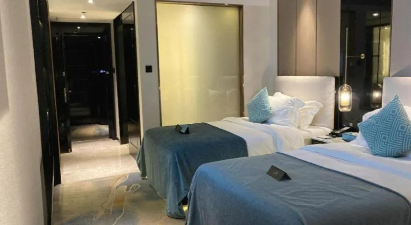 Bed in Xana Deluxe Beijing Guang'anmen Metro Station